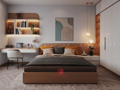 Thiết kế nội thất phòng ngủ trẻ em đẹp TK6801