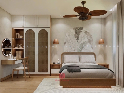 Thiết kế và thi công phòng cưới 16m vuông PN6805