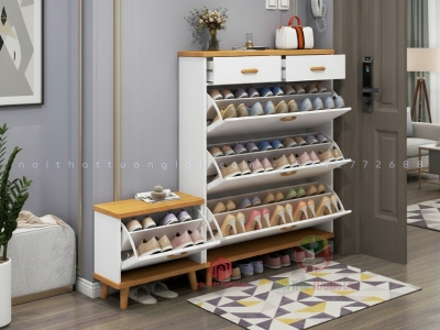 Tủ giày cánh lật thông minh sâu 25cm TG6829