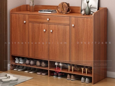 Tủ giày cánh mở thiết kế hiện đại TG6840
