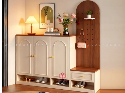 Tủ giày đa năng có ghế ngồi tiện lợi TG6848