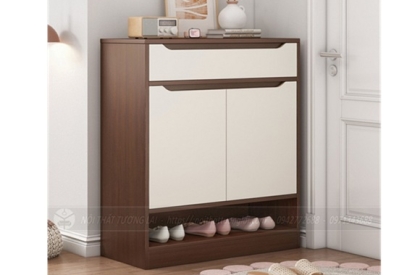 Tủ giày cánh mở có ngăn kéo TG6846