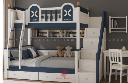 Giường tầng gỗ tự nhiên GTS6840