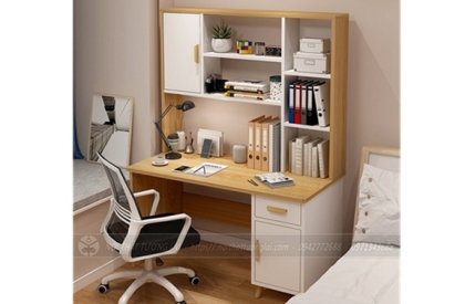 Bàn học - bàn làm việc đơn thiết kế hiện đại BH6876