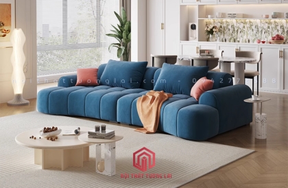 Sofa bọc nỉ nhung mẫu mới SF6805