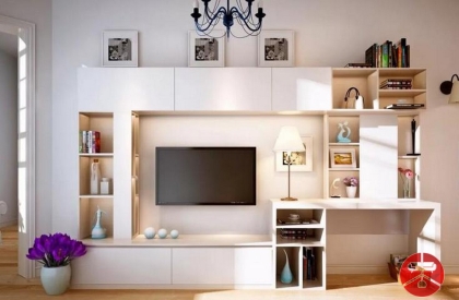 Một số mẫu kệ tivi phòng khách đẹp , phong cách hiện đại, đơn giản.