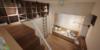 Thiết kế căn hộ nhỏ dưới 30m hiện đại và cá tính