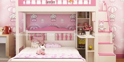 Phong thủy giường tầng cho bé trong phòng ngủ